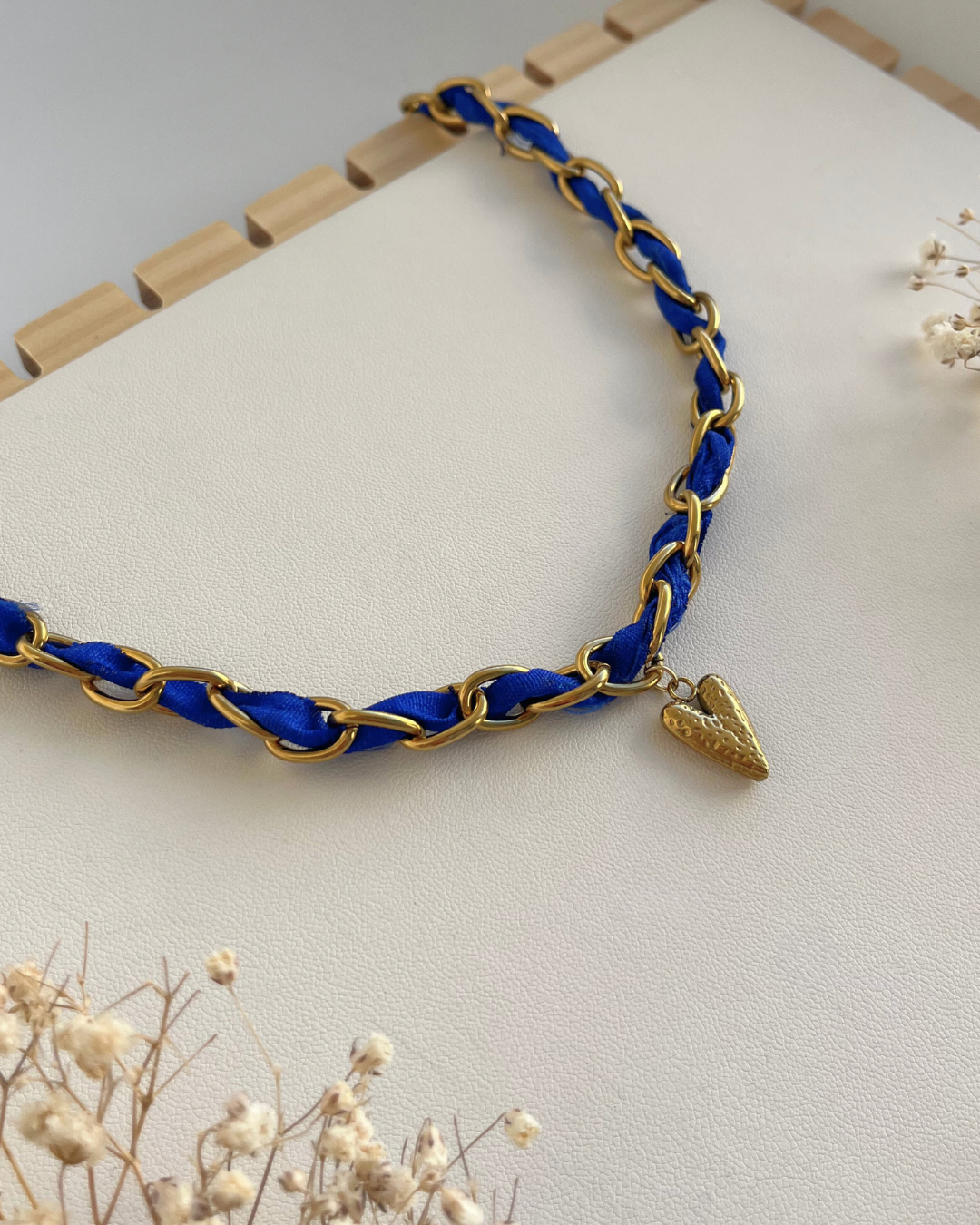 Collier Bleu Royal