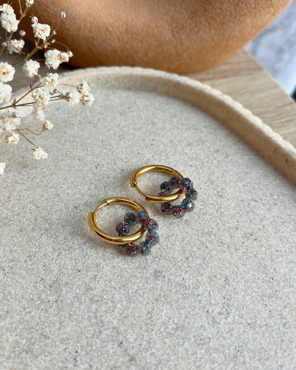 Minis boucles d'oreilles interchangeables -  les minis pampilles // nouvelle collection