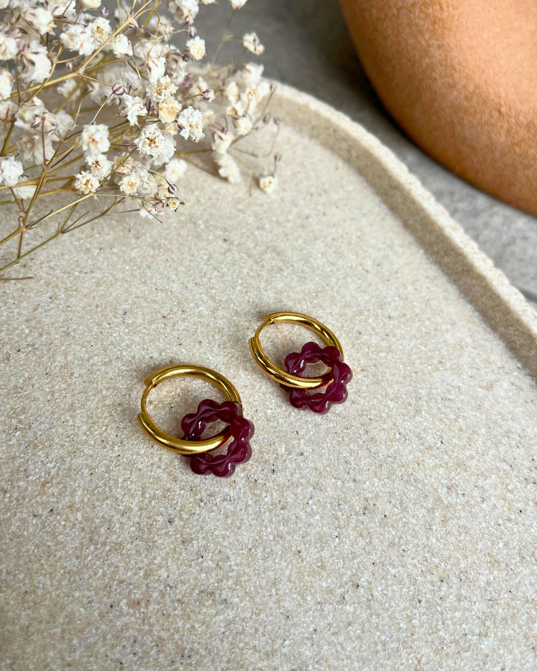 Minis boucles d'oreilles interchangeables -  les minis pampilles // nouvelle collection