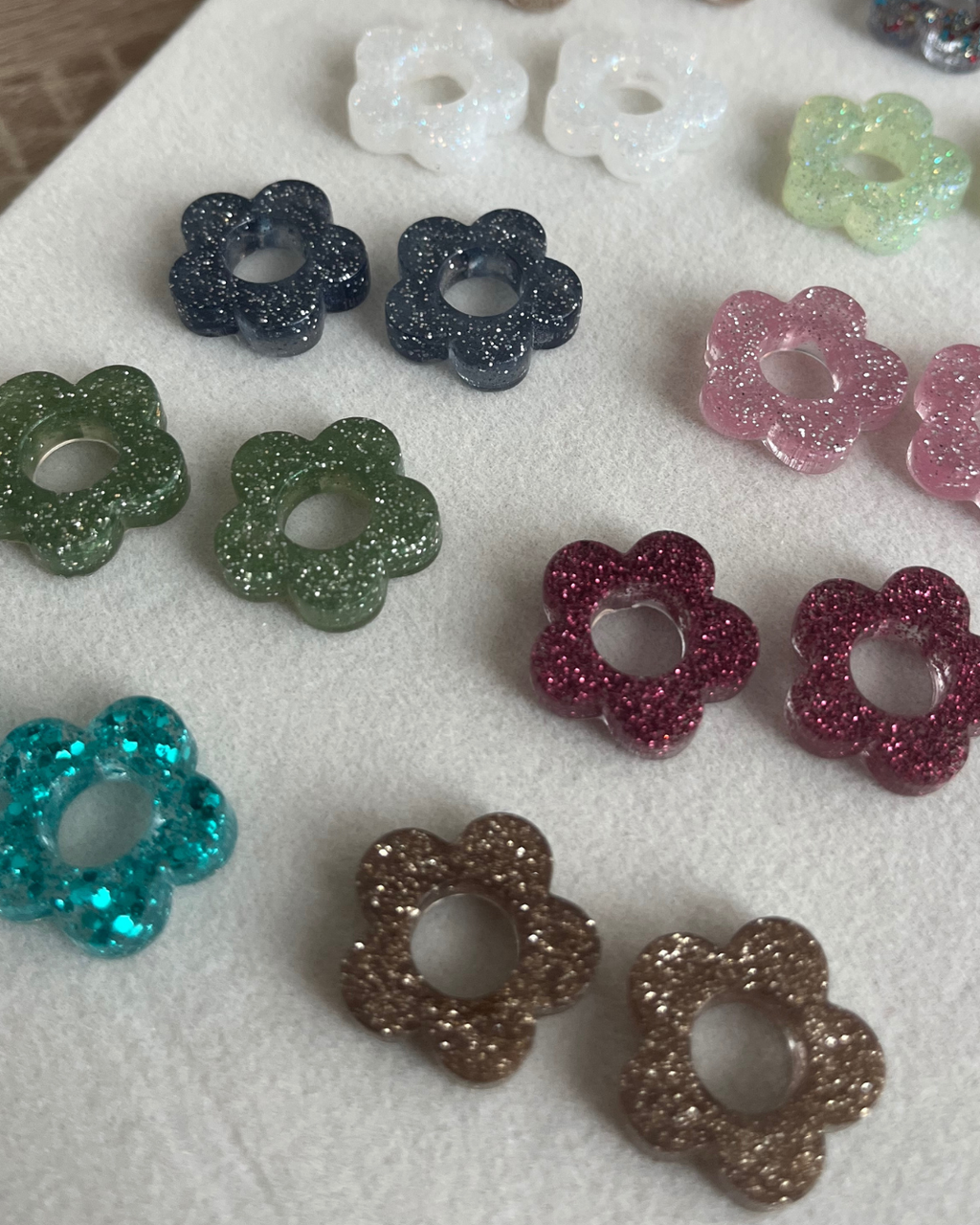 Boucles d'oreilles interchangeables - Paillettes // SOLDES