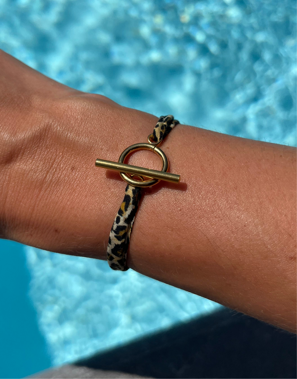 Bracelet Léopard ajustable