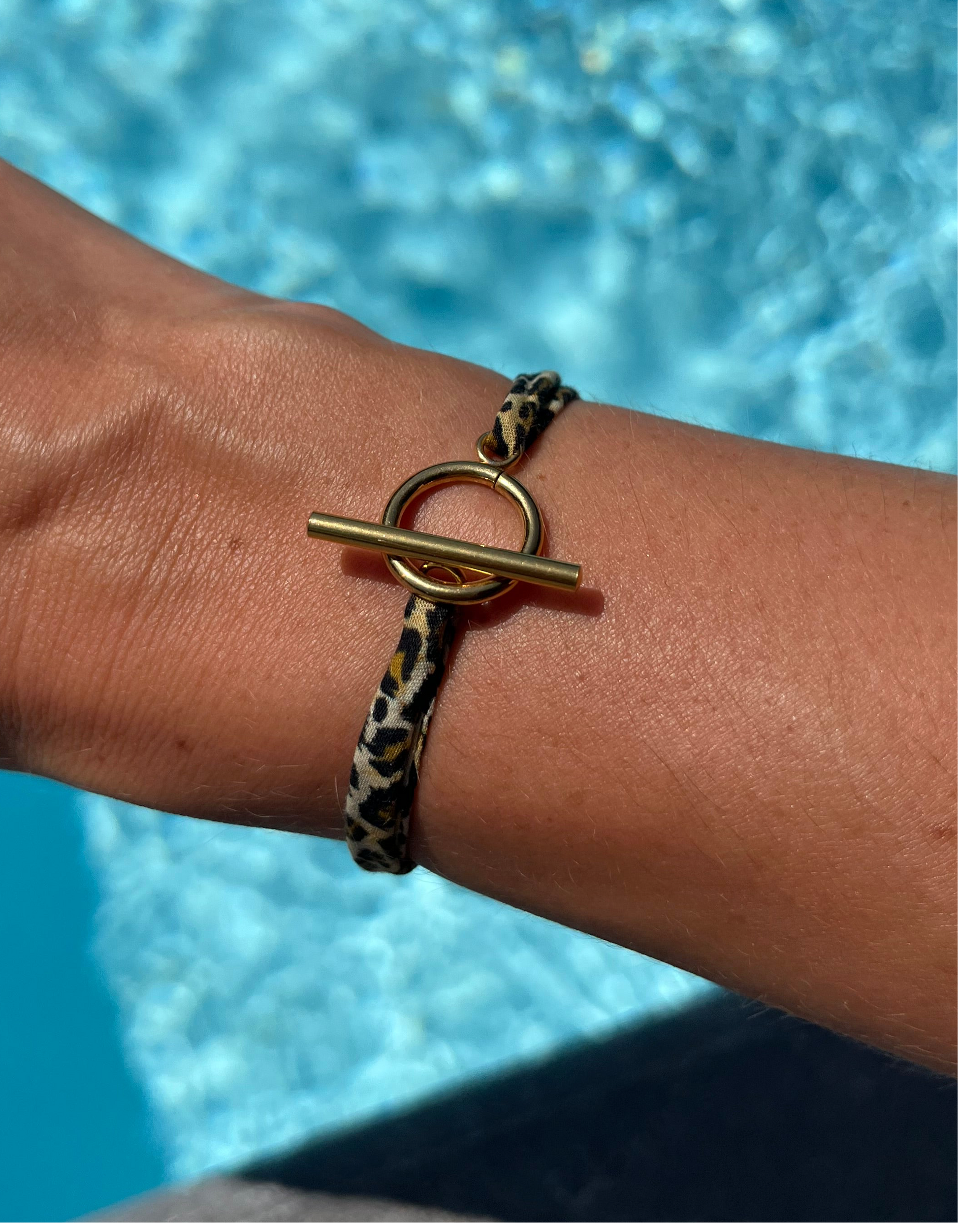 Bracelet Léopard ajustable