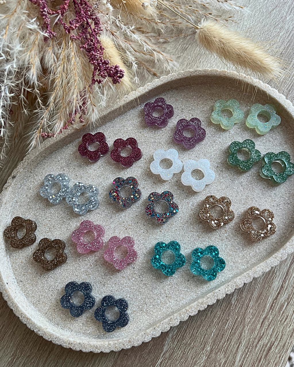 Boucles d'oreilles interchangeables - Paillettes // SOLDES