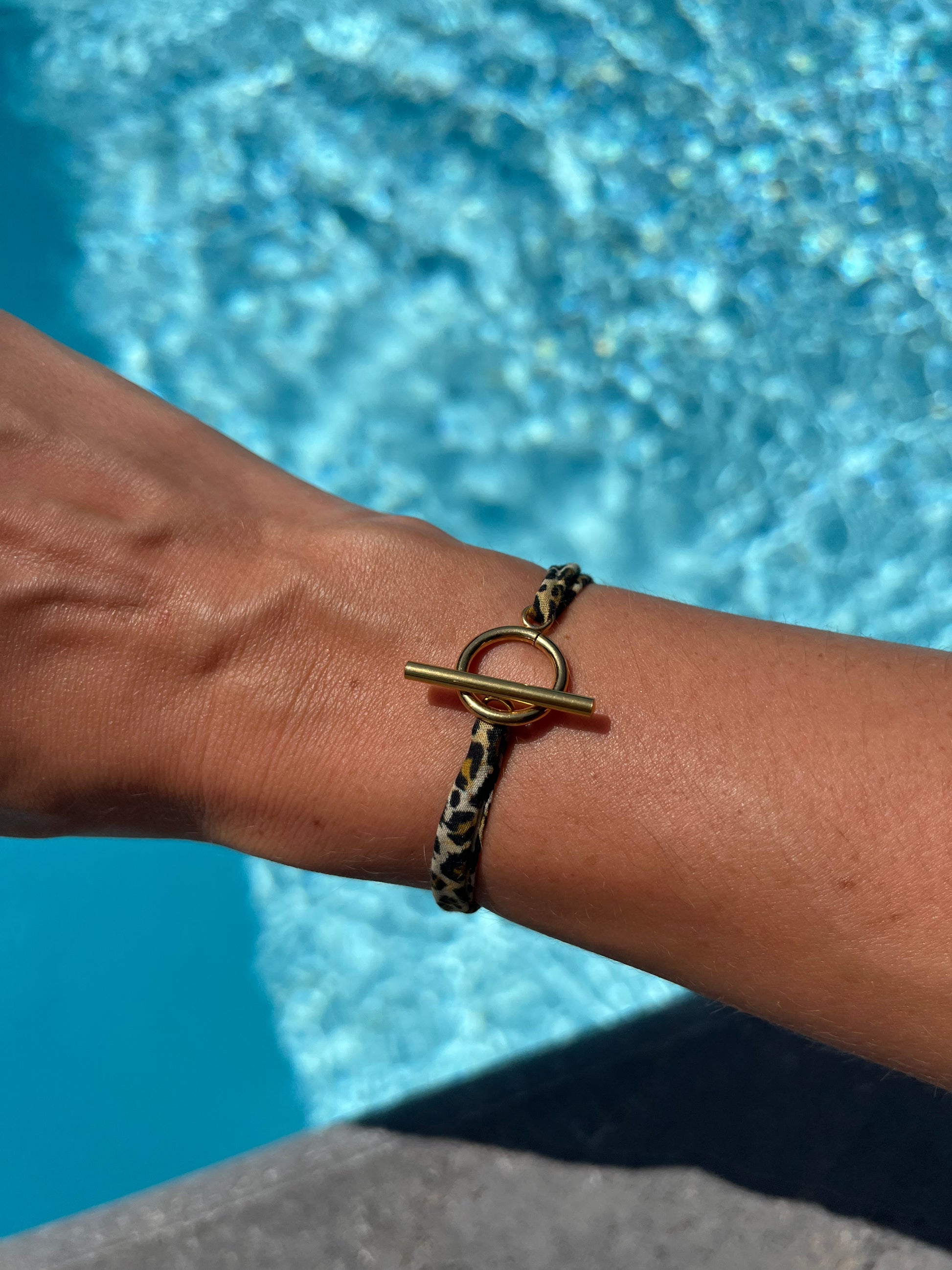 Bracelet Léopard ajustable