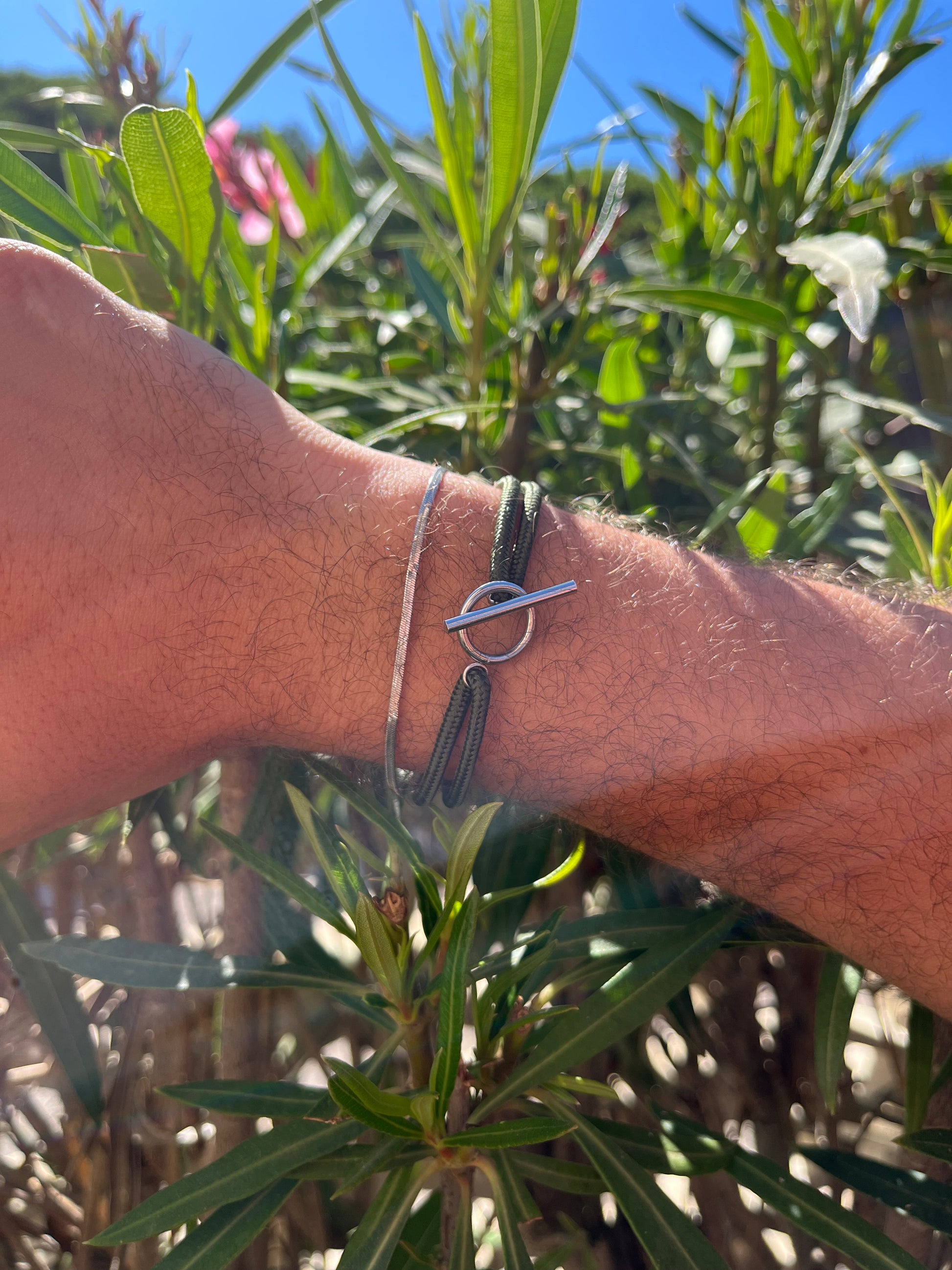 Bracelet homme ajustable