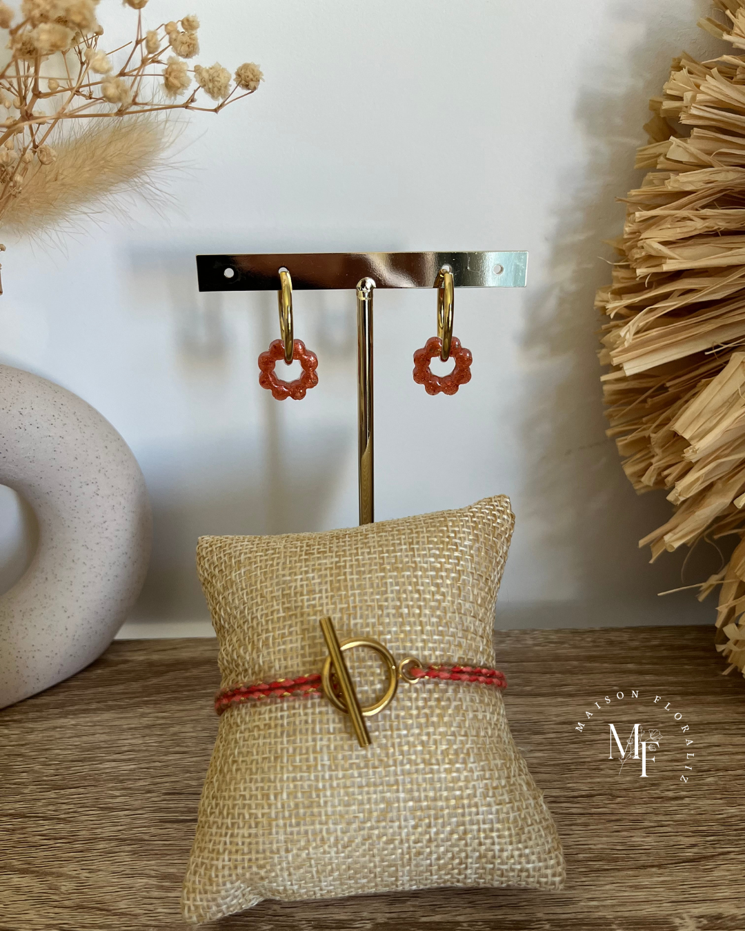 Bracelet tressé ajustable