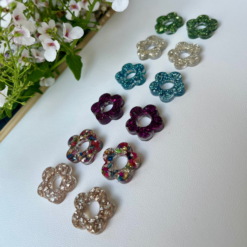 Boucles d'oreilles interchangeables - Eclat
