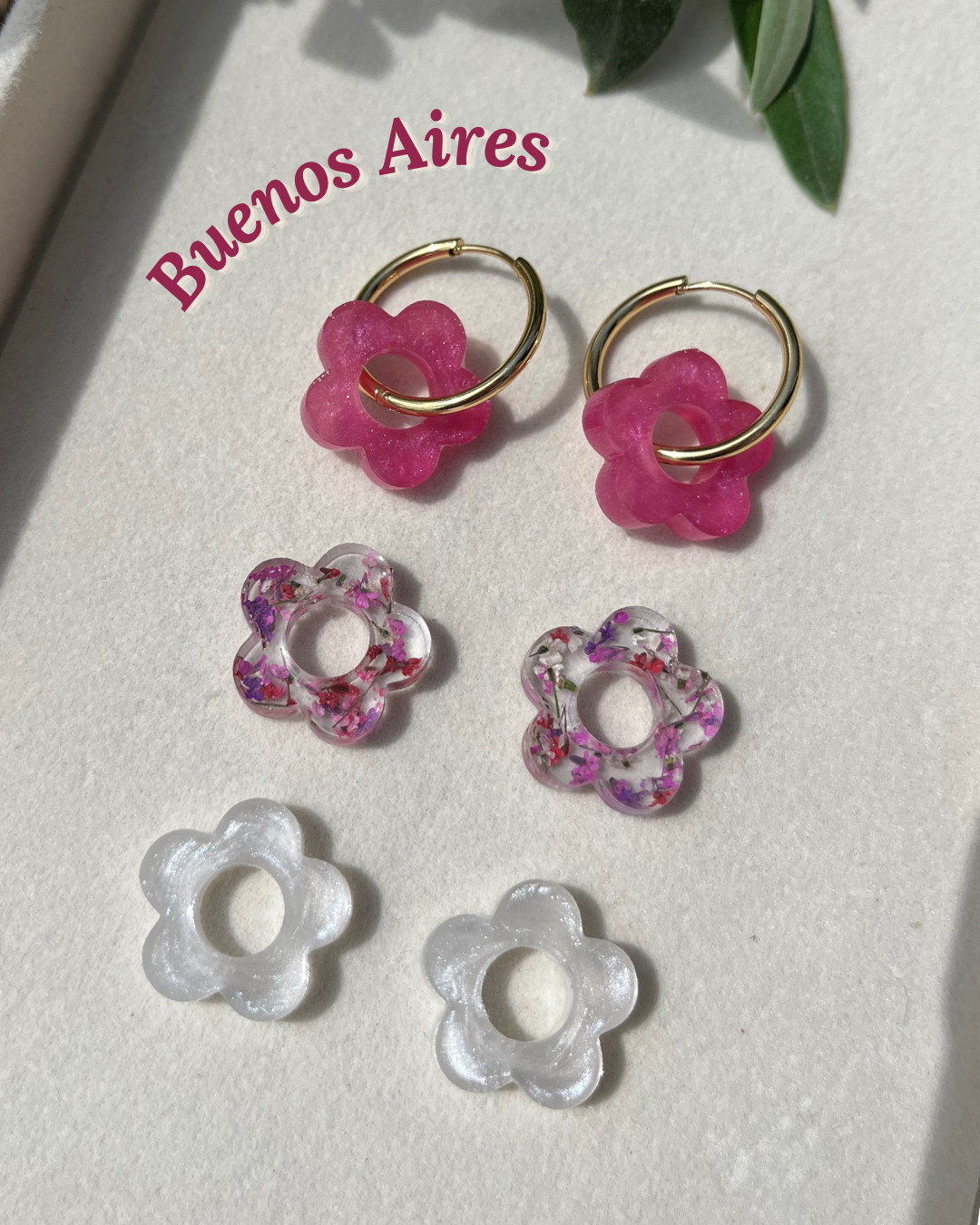 Coffret boucles d'oreilles interchangeables - "Escapades"