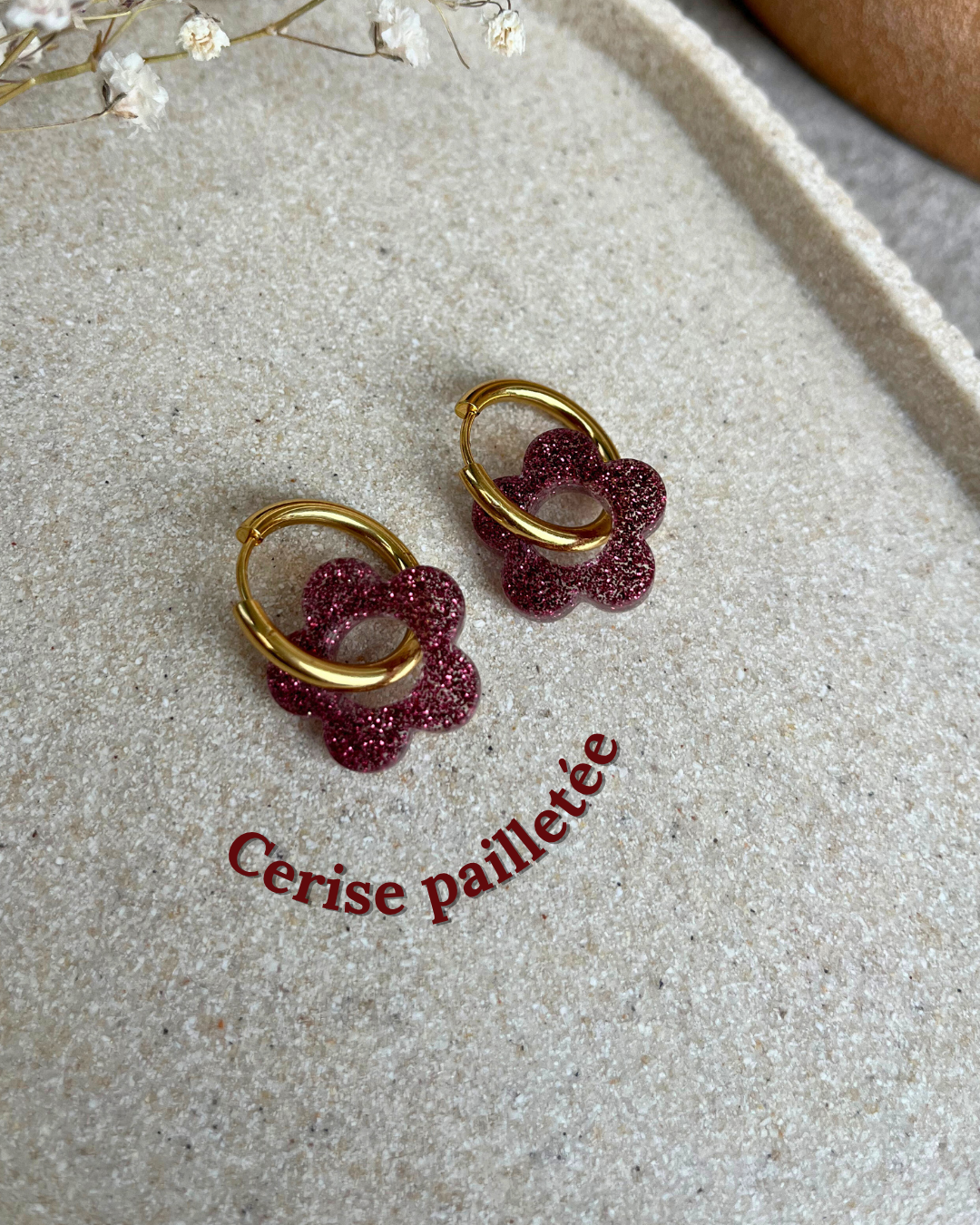 Boucles d'oreilles interchangeables - Pailletées // nouvelle collection