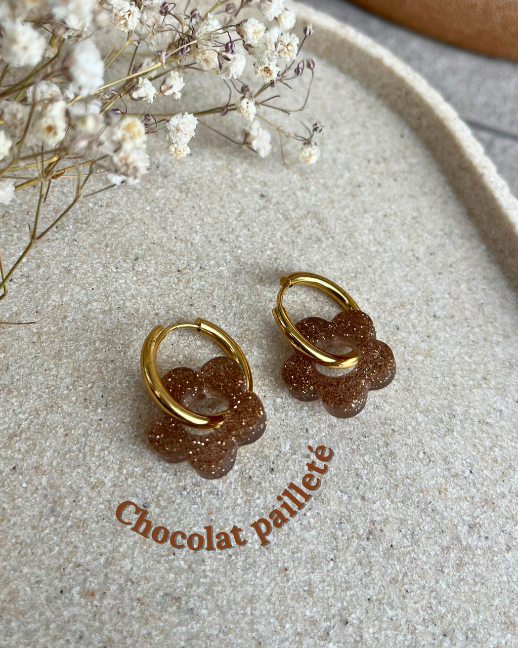 Boucles d'oreilles interchangeables - Pailletées // nouvelle collection