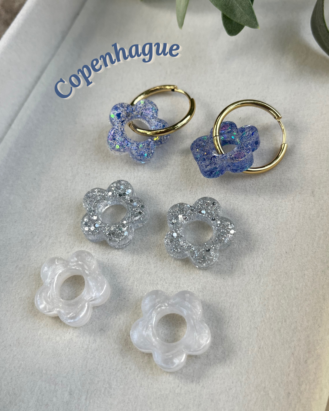 Coffret boucles d'oreilles interchangeables - "Escapades"