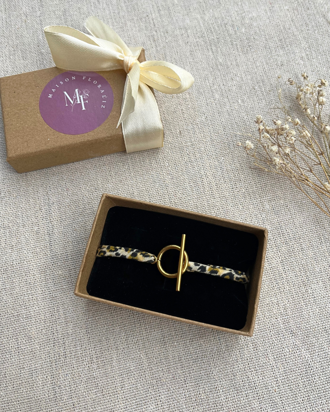 Bracelet Léopard ajustable