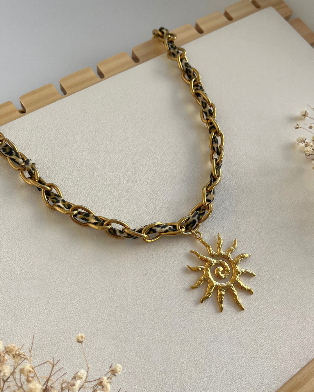 Collier Léopard