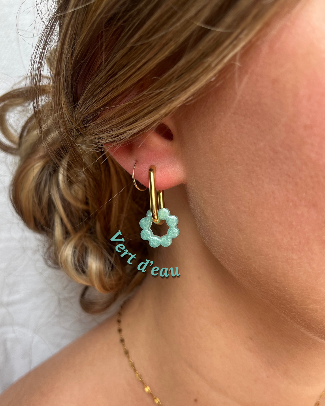 Mini boucles d'oreilles interchangeables