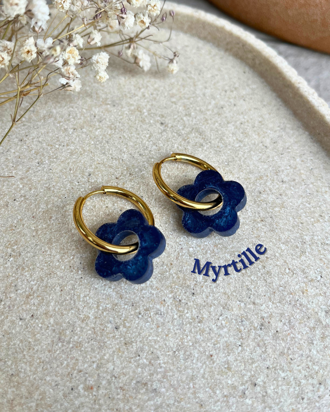 Boucles d'oreilles interchangeables - Unies et nacrées // nouvelle collection