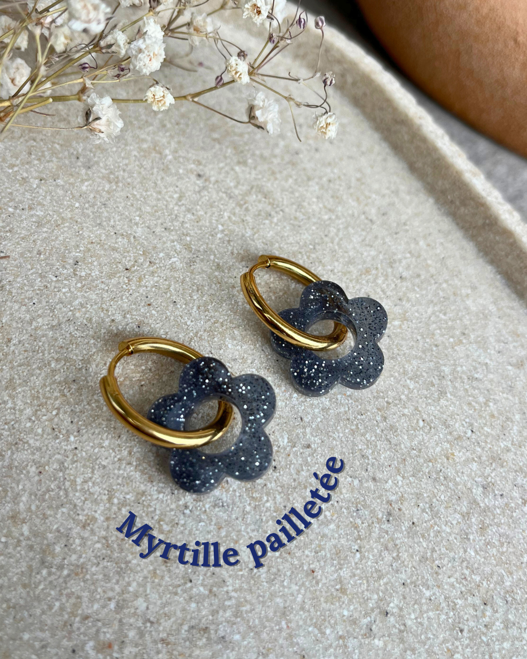 Boucles d'oreilles interchangeables - Pailletées // nouvelle collection