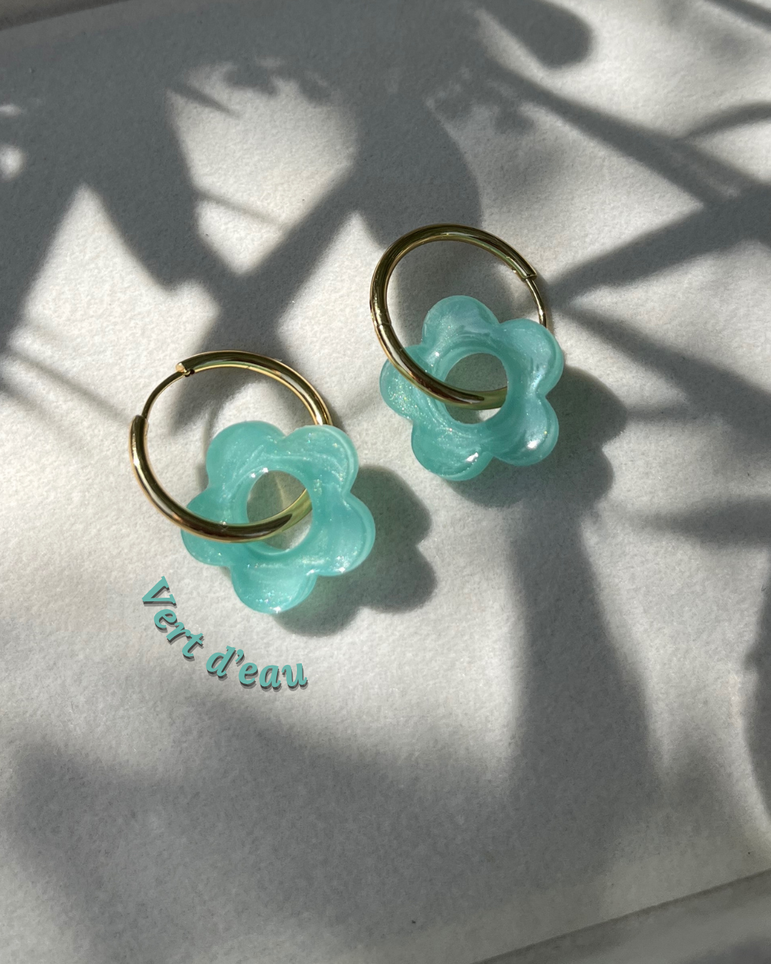 Boucles d'oreilles interchangeables - Unies et nacrées