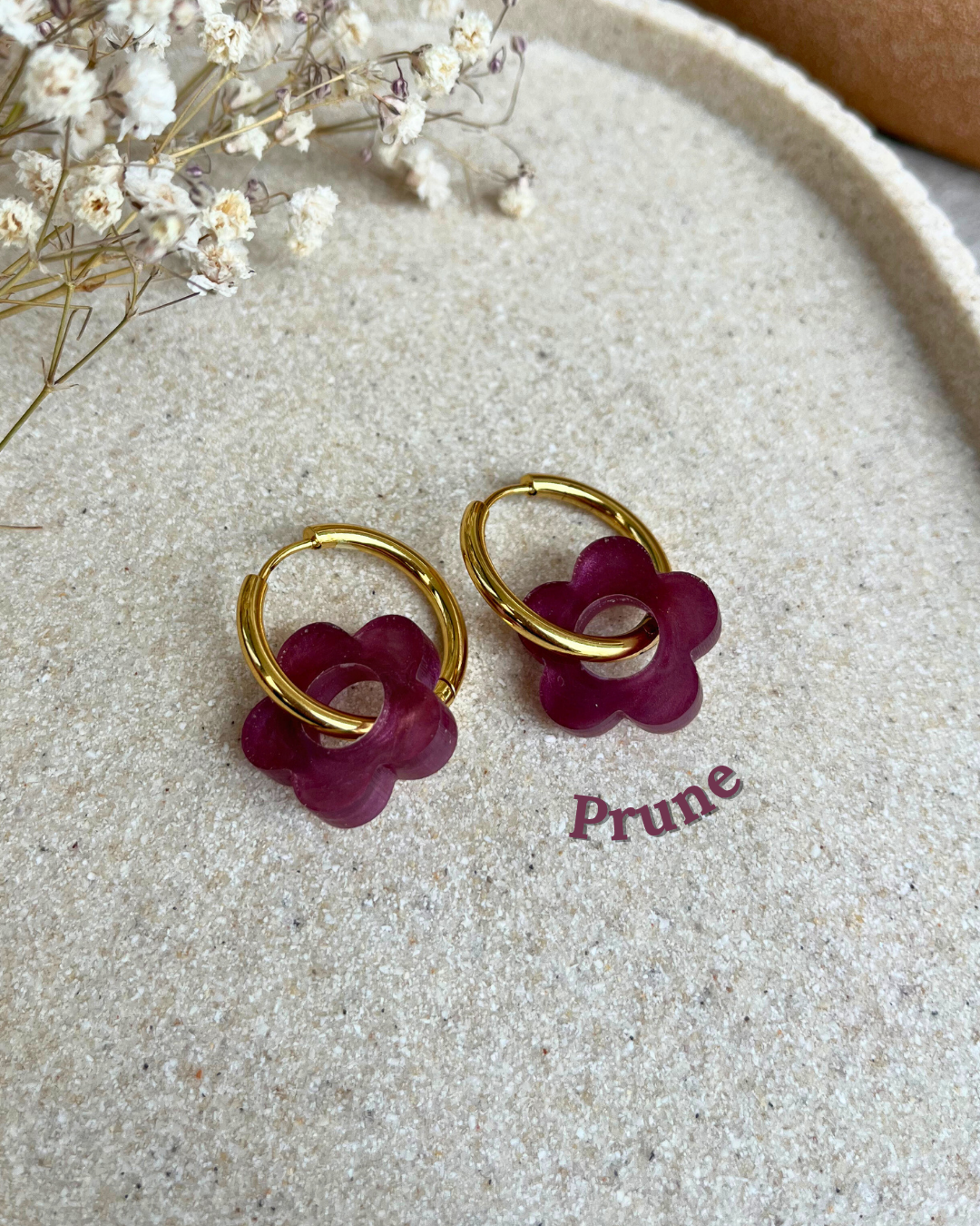 Boucles d'oreilles interchangeables - Unies et nacrées // nouvelle collection