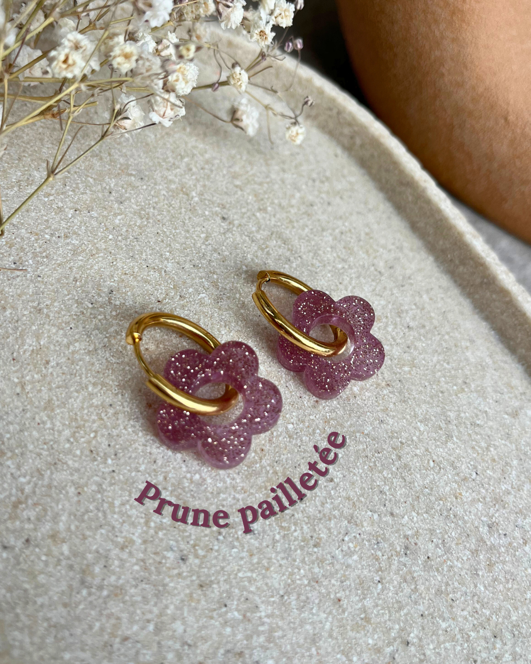 Boucles d'oreilles interchangeables - Pailletées // nouvelle collection