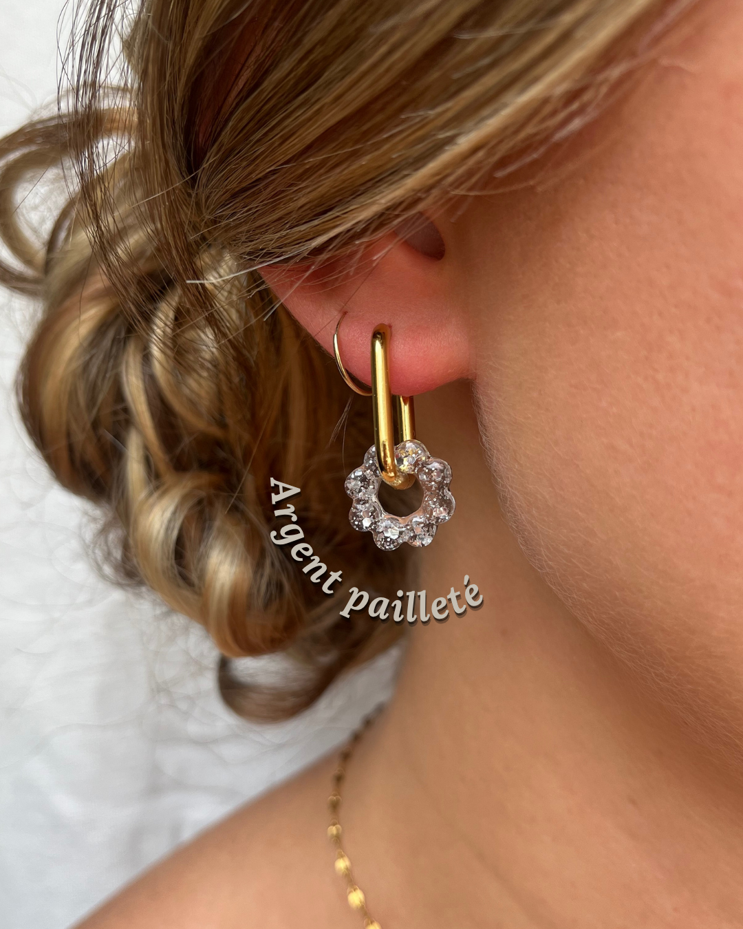 Mini boucles d'oreilles interchangeables