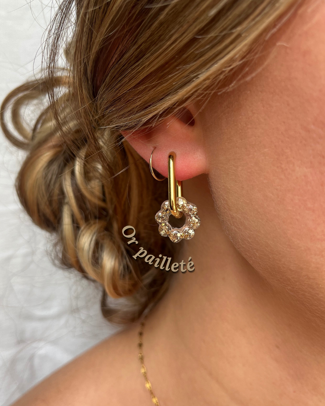 Mini boucles d'oreilles interchangeables