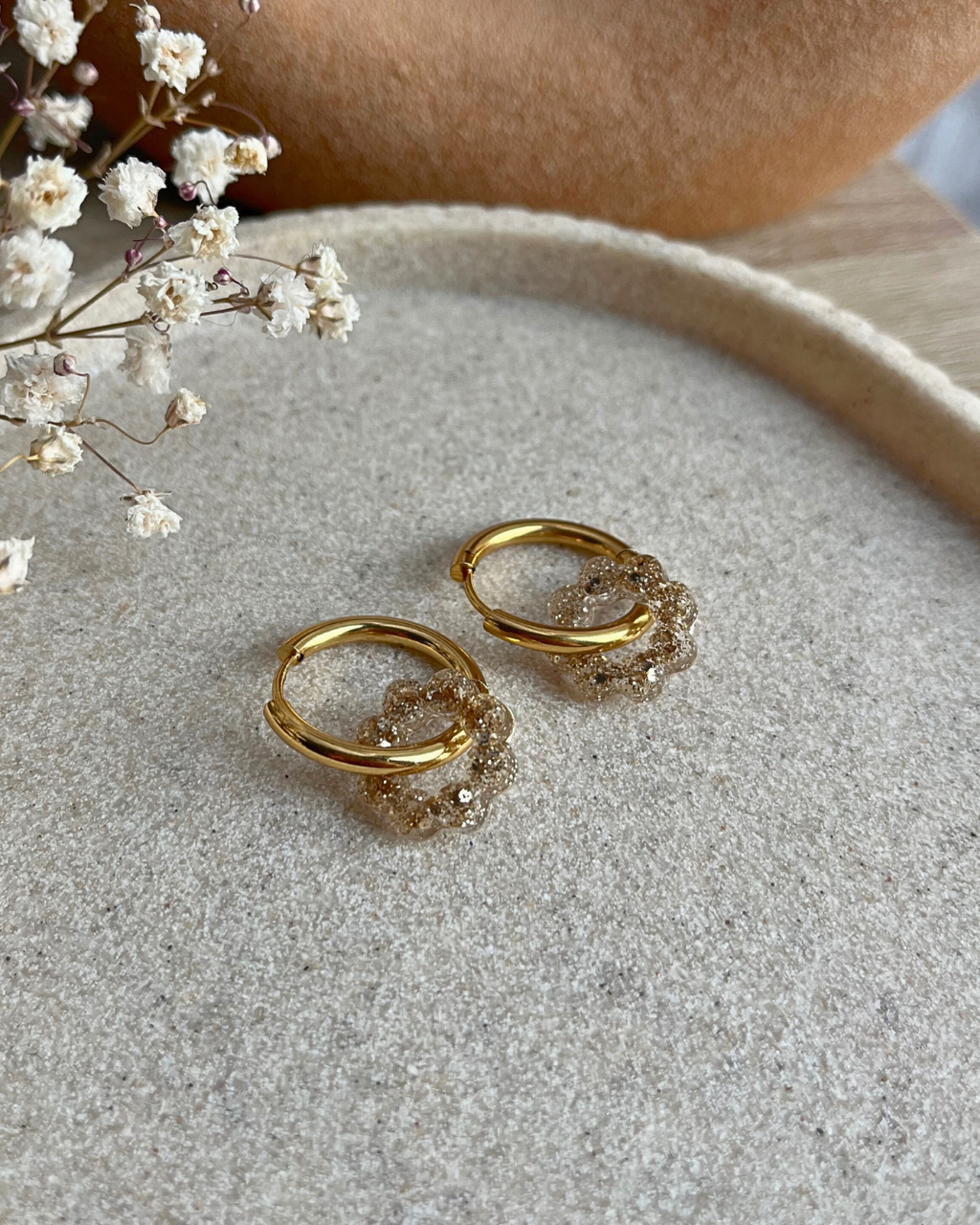 Minis boucles d'oreilles interchangeables -  les minis pampilles // nouvelle collection