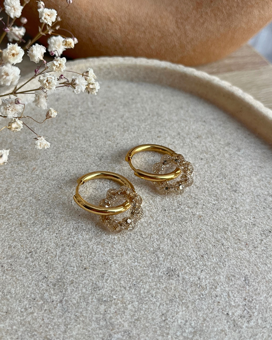 Minis boucles d'oreilles interchangeables -  les minis pampilles // nouvelle collection